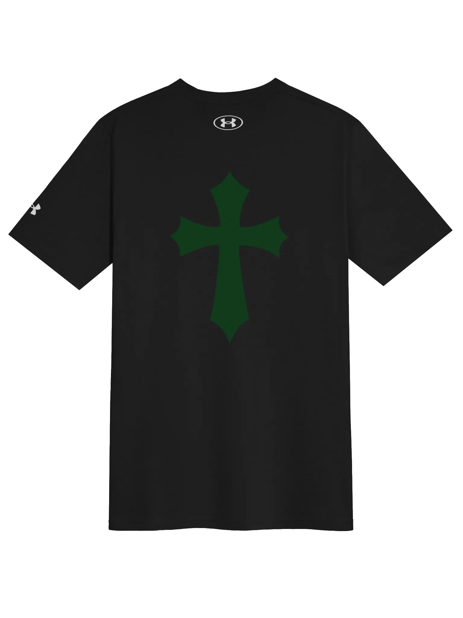 LIL SHOOE Dark Green Logo Under Armour Athletic Tee product image (2)