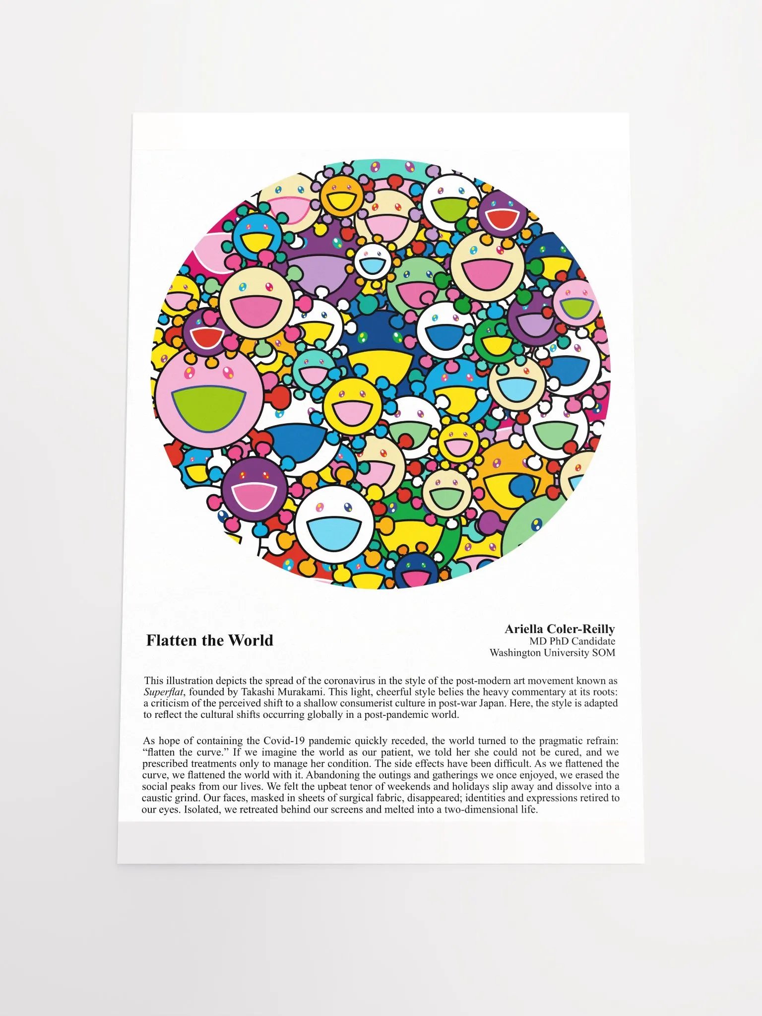 Flatten the World Poster product image (2)