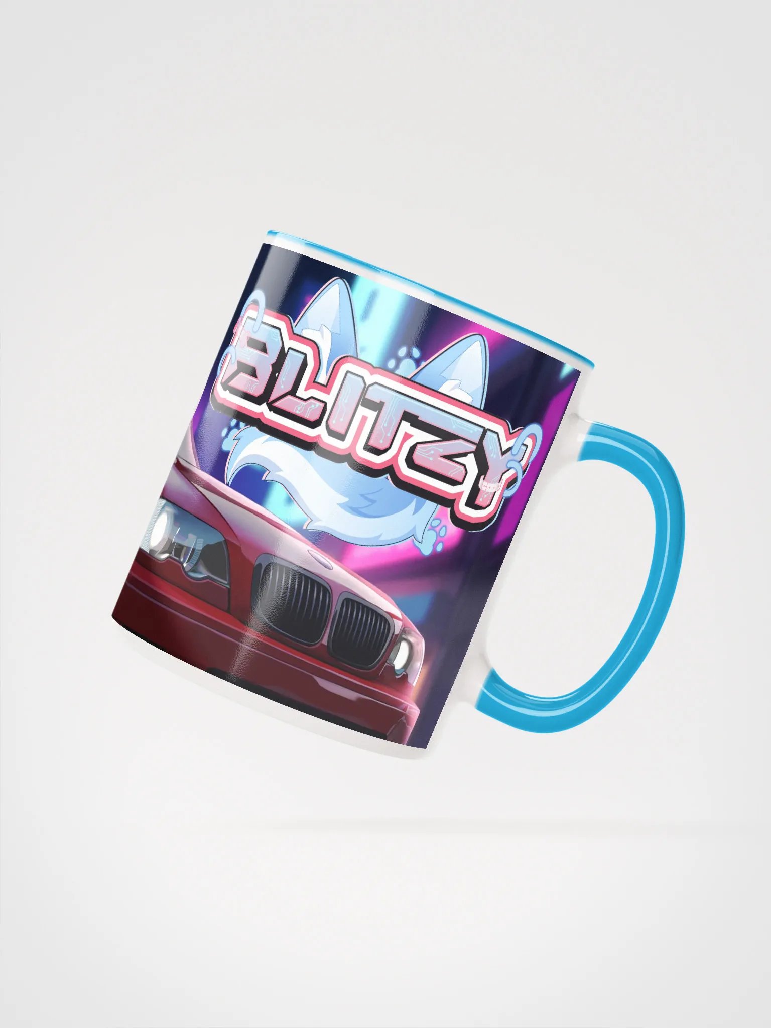Blitzy car/logo mug product image (2)