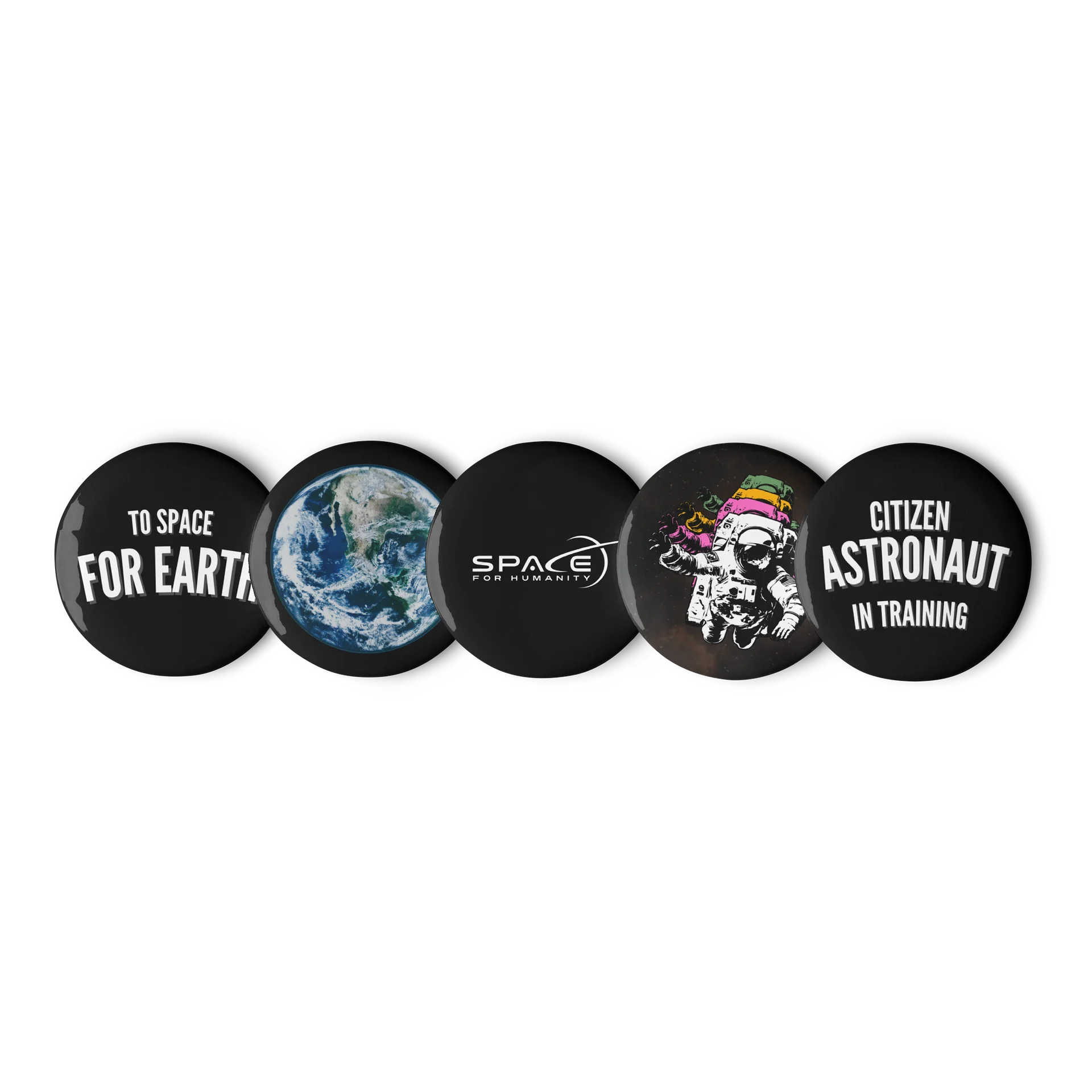Space 4 Humanity Pin Set product image (1)
