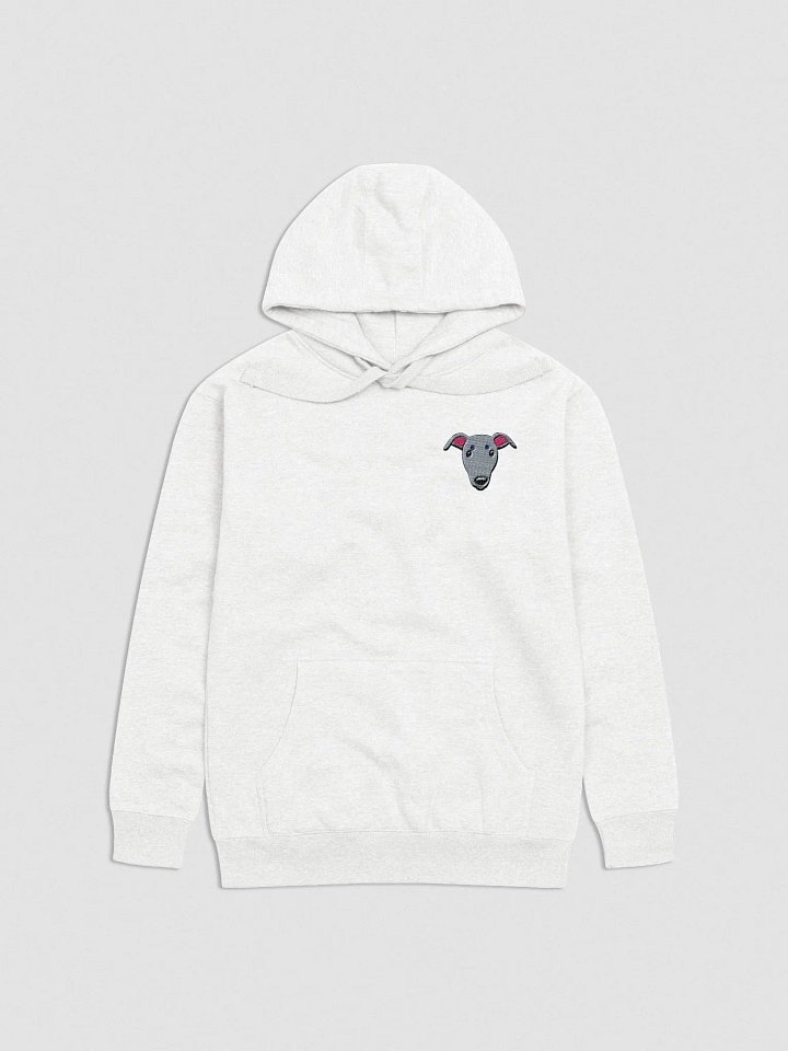 Stylized Whippet Dog Embroidered Hoodie product image (1)