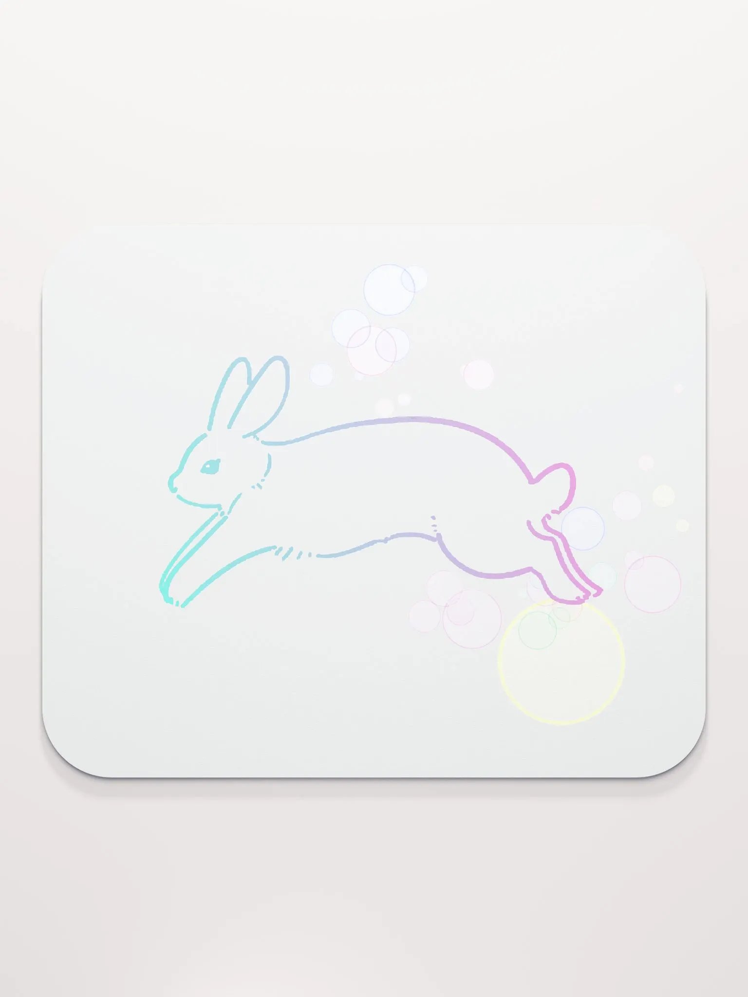 Bubble Bunny Mouse Pad product image (2)