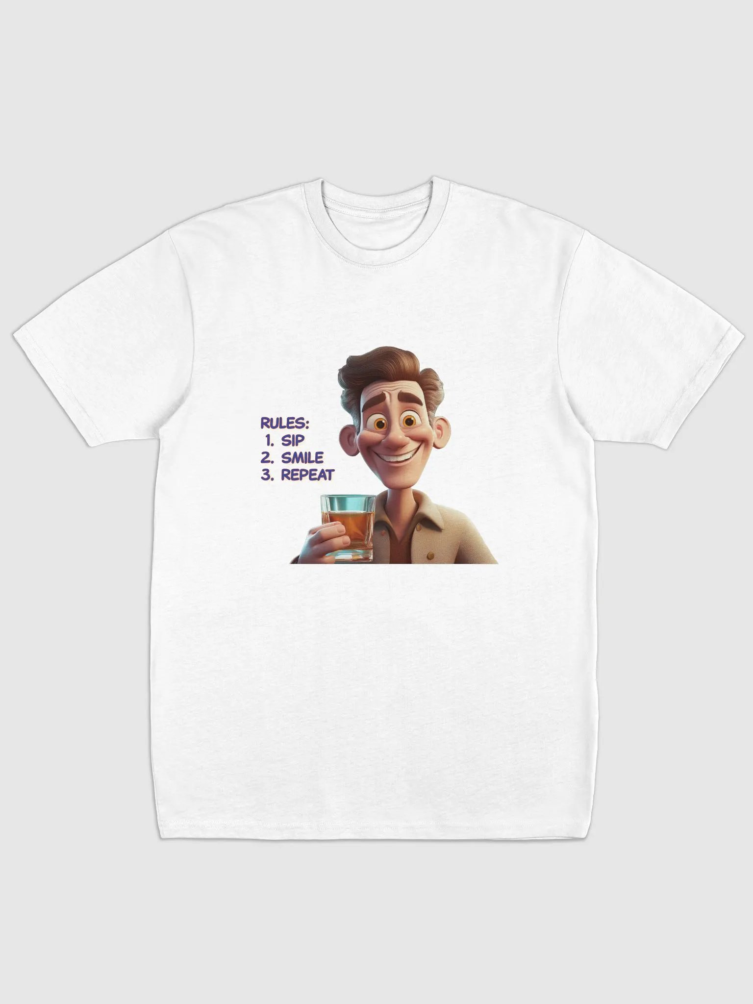 Sip, Smile & Repeat - TShirt product image (26)