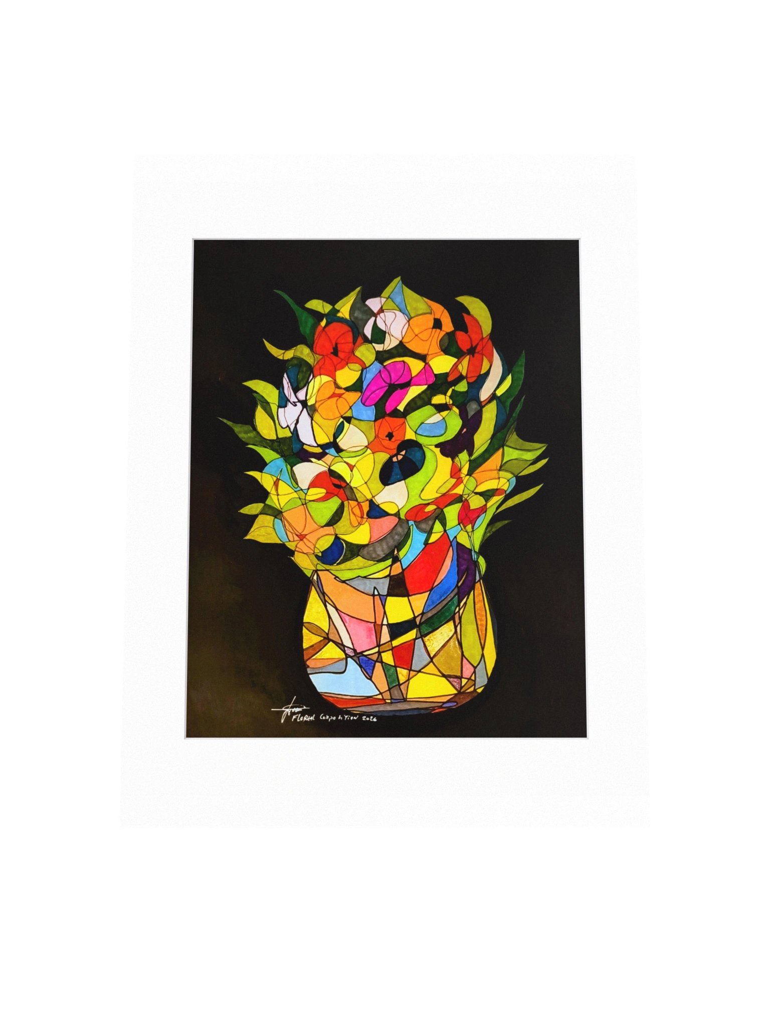 Floreal Composition (Unframed) Fine Art Print product image (4)