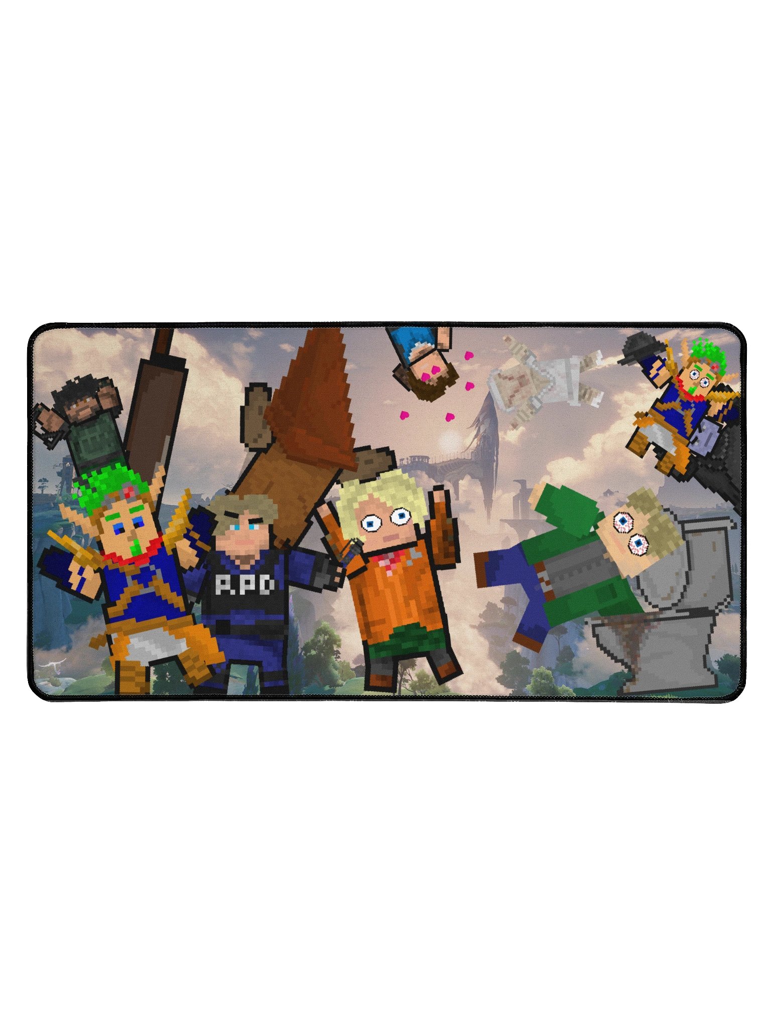 Jak and Friends mouse pad product image (1)