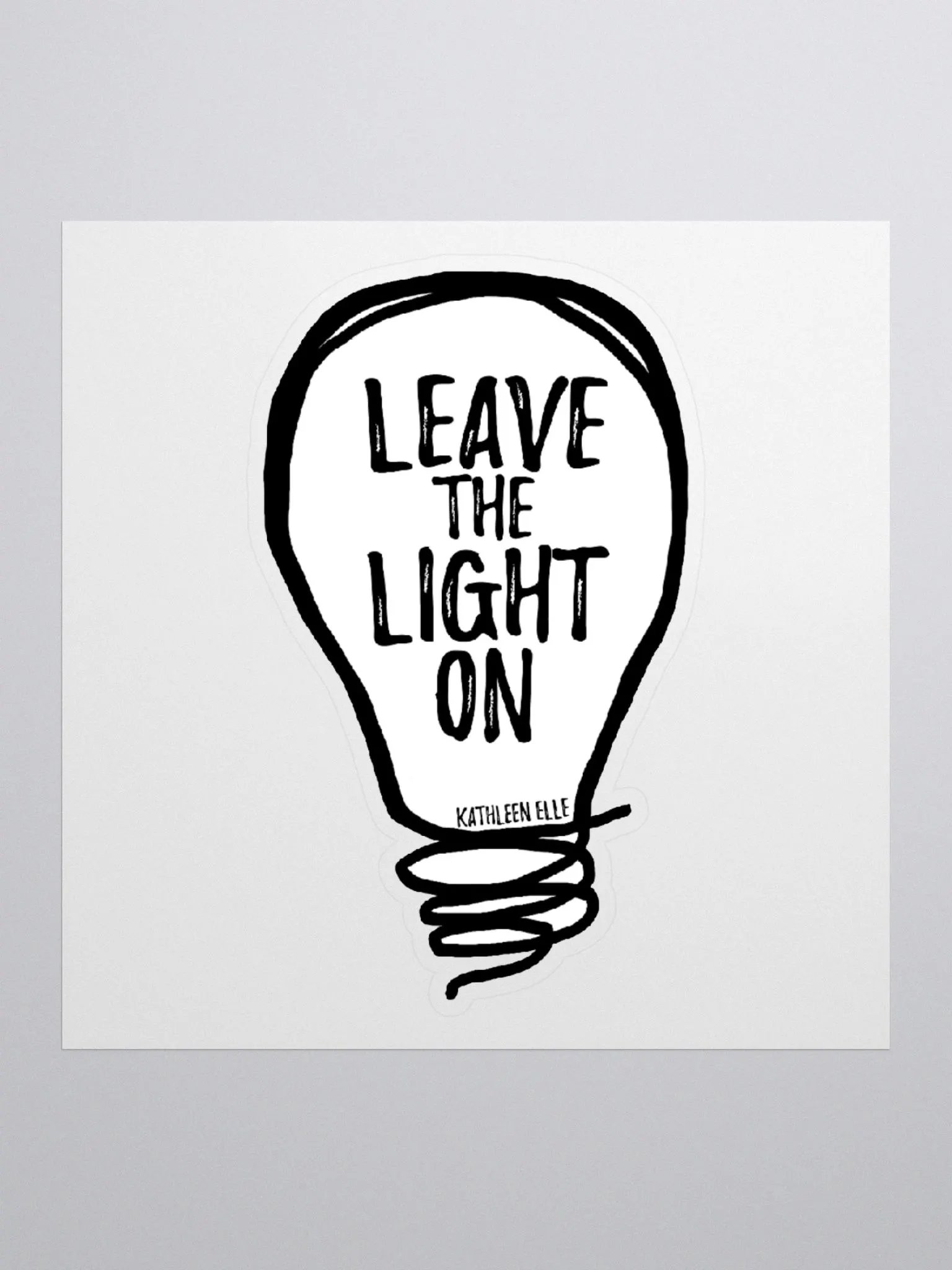LTLO Bulb Sticker product image (1)