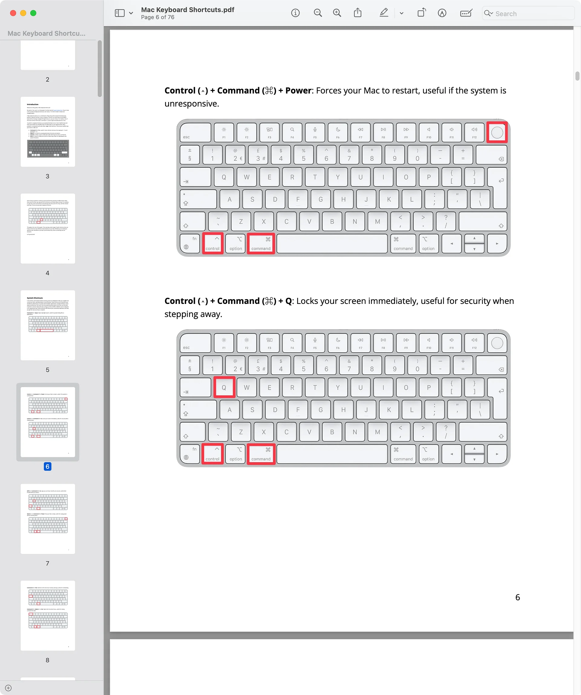 Mac Keyboard Shortcuts - The Ultimate Guide! product image (3)