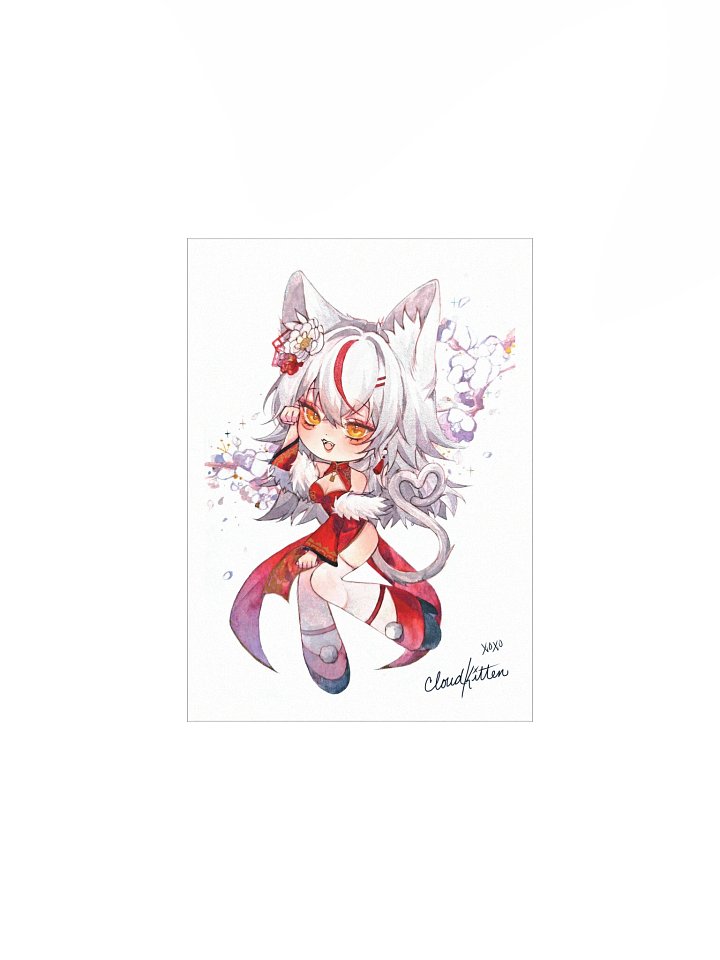 Digitally Signed Full Body Chibi - Matte Paper Poster product image (1)