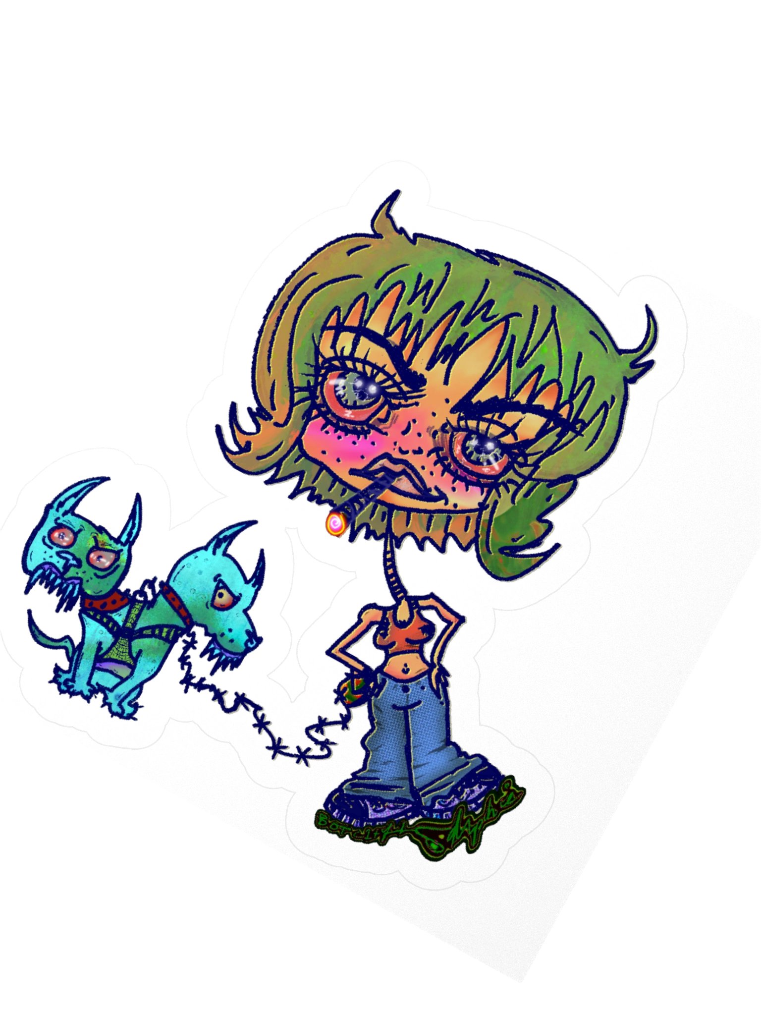 WALK IT OUT ● Vinyl Sticker product image (5)