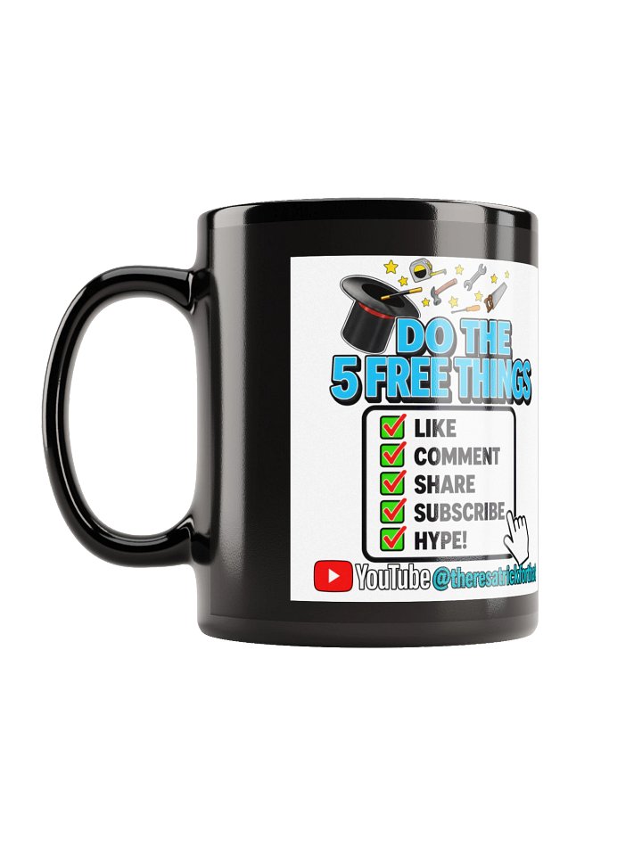 Do The 5 Free Things Coffee Mug | There's A Trick For That product image (2)
