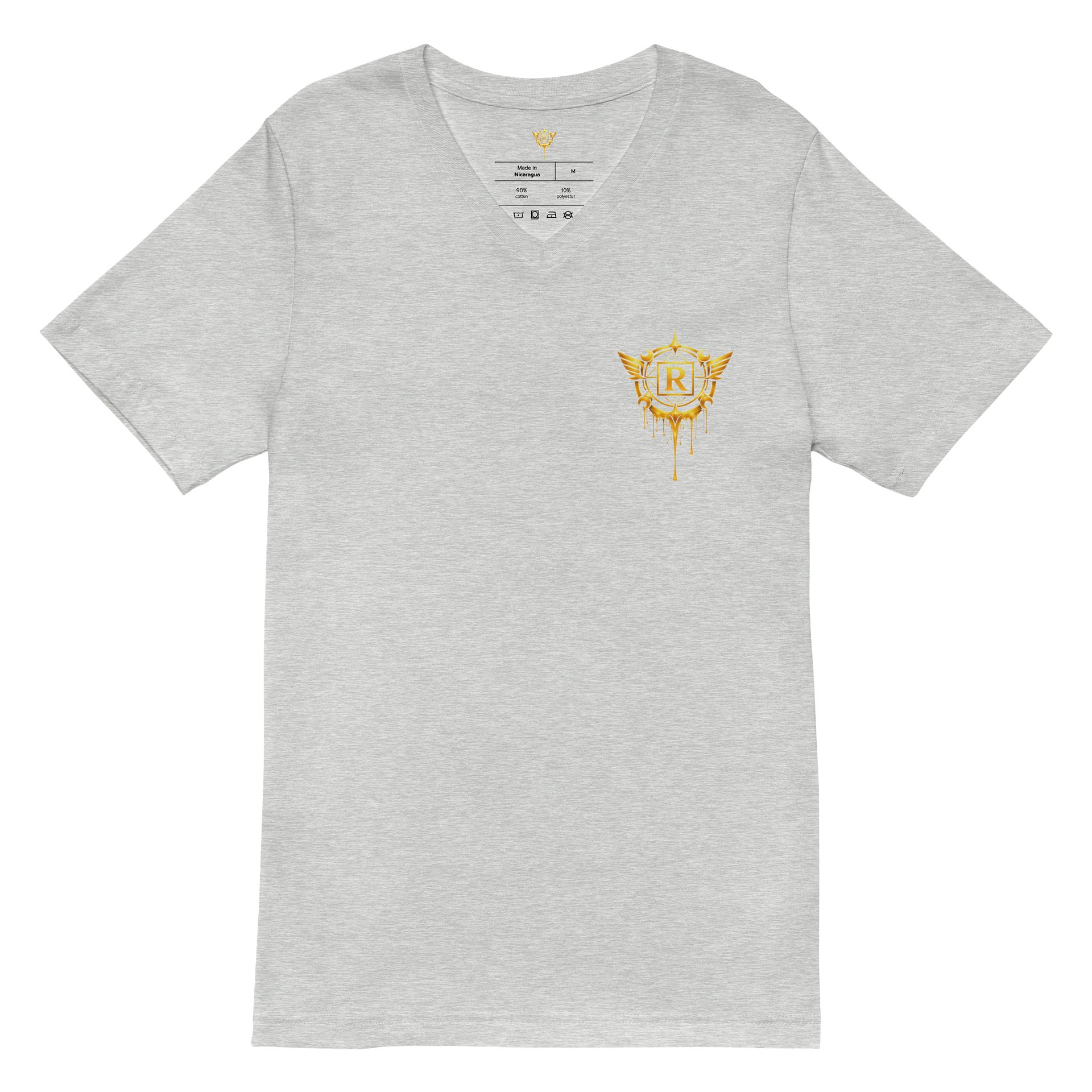Golden Emblem V-Neck Jersey Tee product image (19)