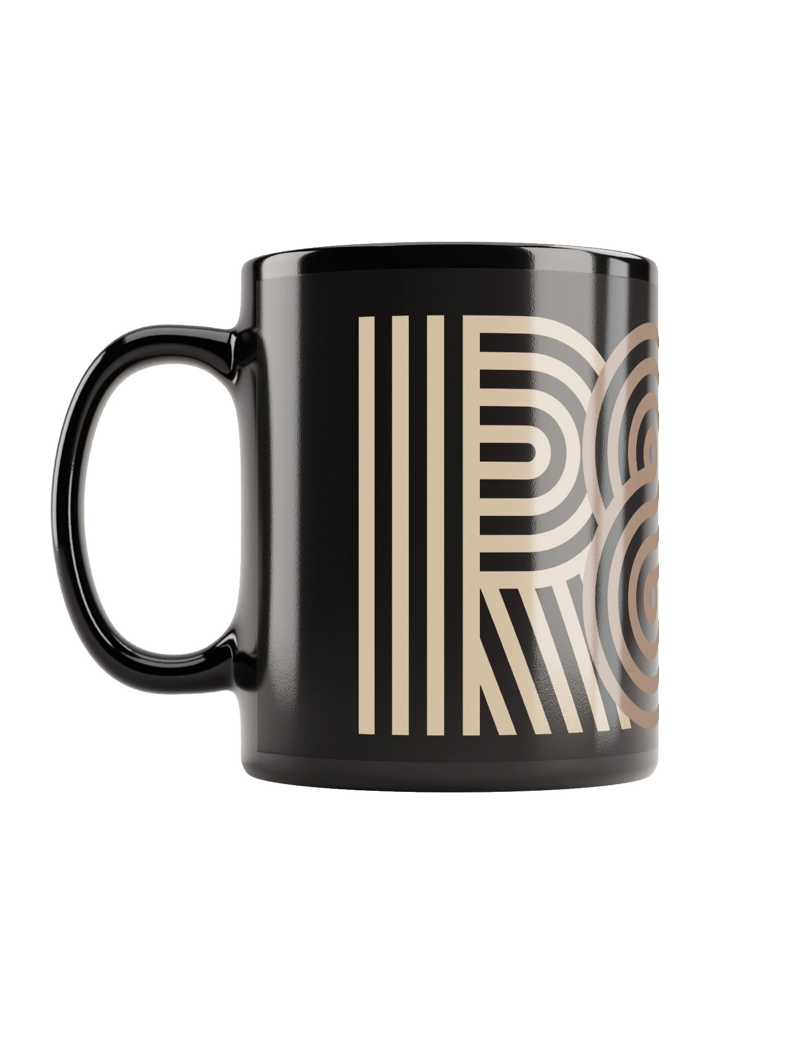 R828 Retro-Modern Black Mug product image (6)