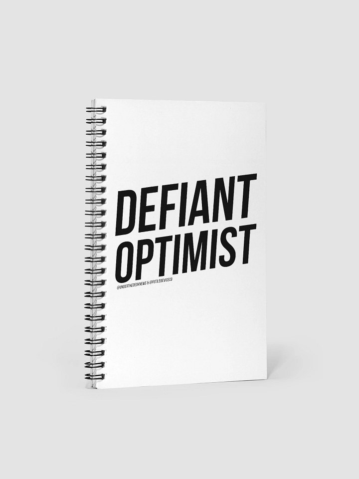 FUTILE DEVICE: DEFIANT OPTIMIST (NOTEBOOK) product image (1)