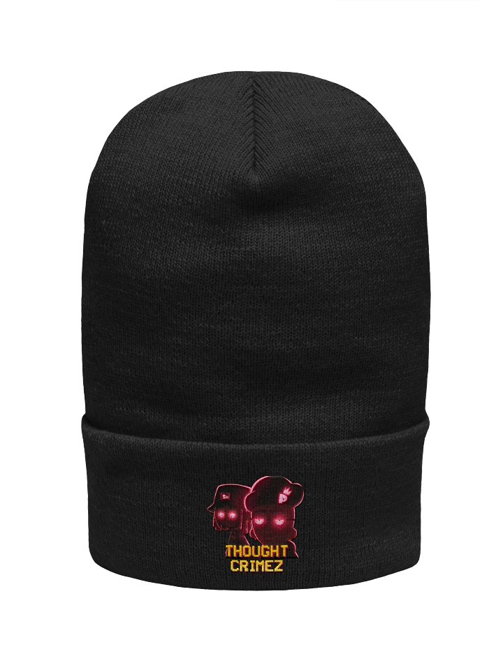 DARK Thought Crimez Neon Cuffed Beanie product image (1)