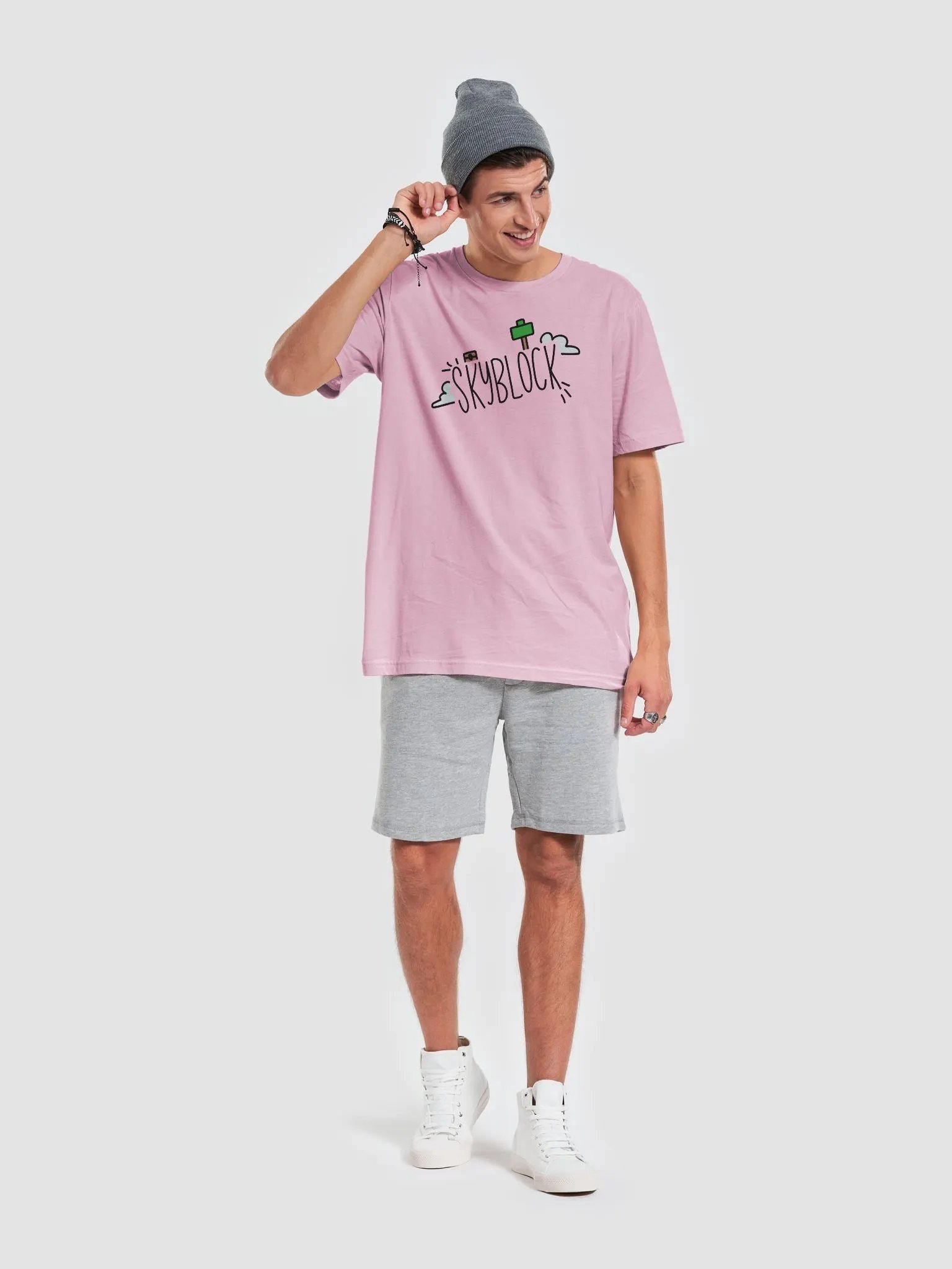 Skyblock Simple Front Tee product image (1)