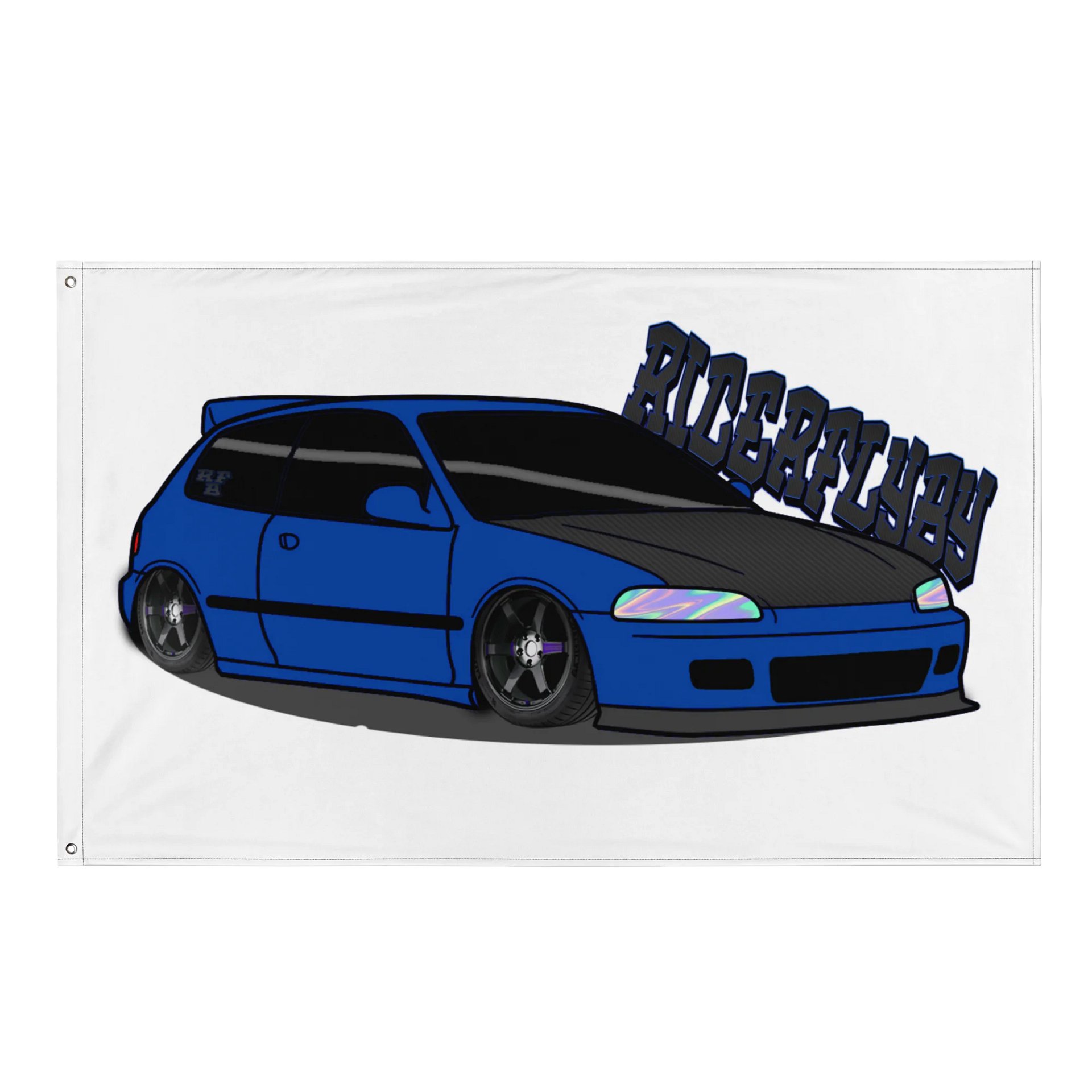 RicerCivic Flag product image (1)