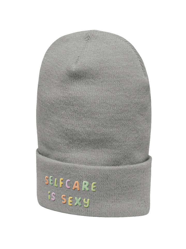 Selfcare Club | Beanie | Embroidered Text product image (27)