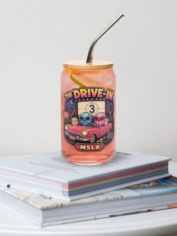 The Drive In - Can Shaped Glass product image (1)