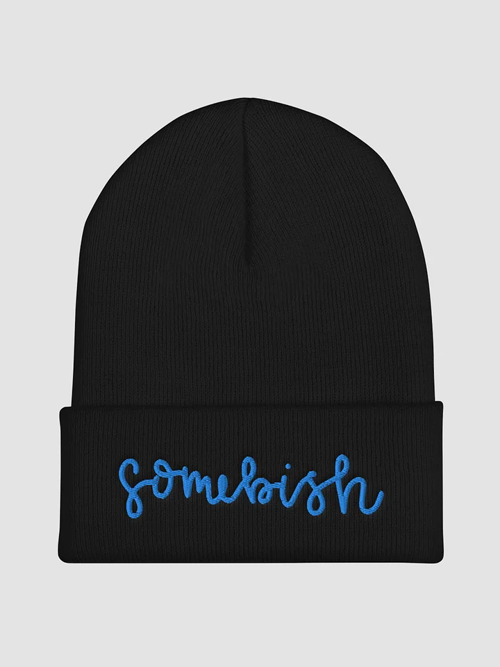Somebish Beanie Blue product image (1)