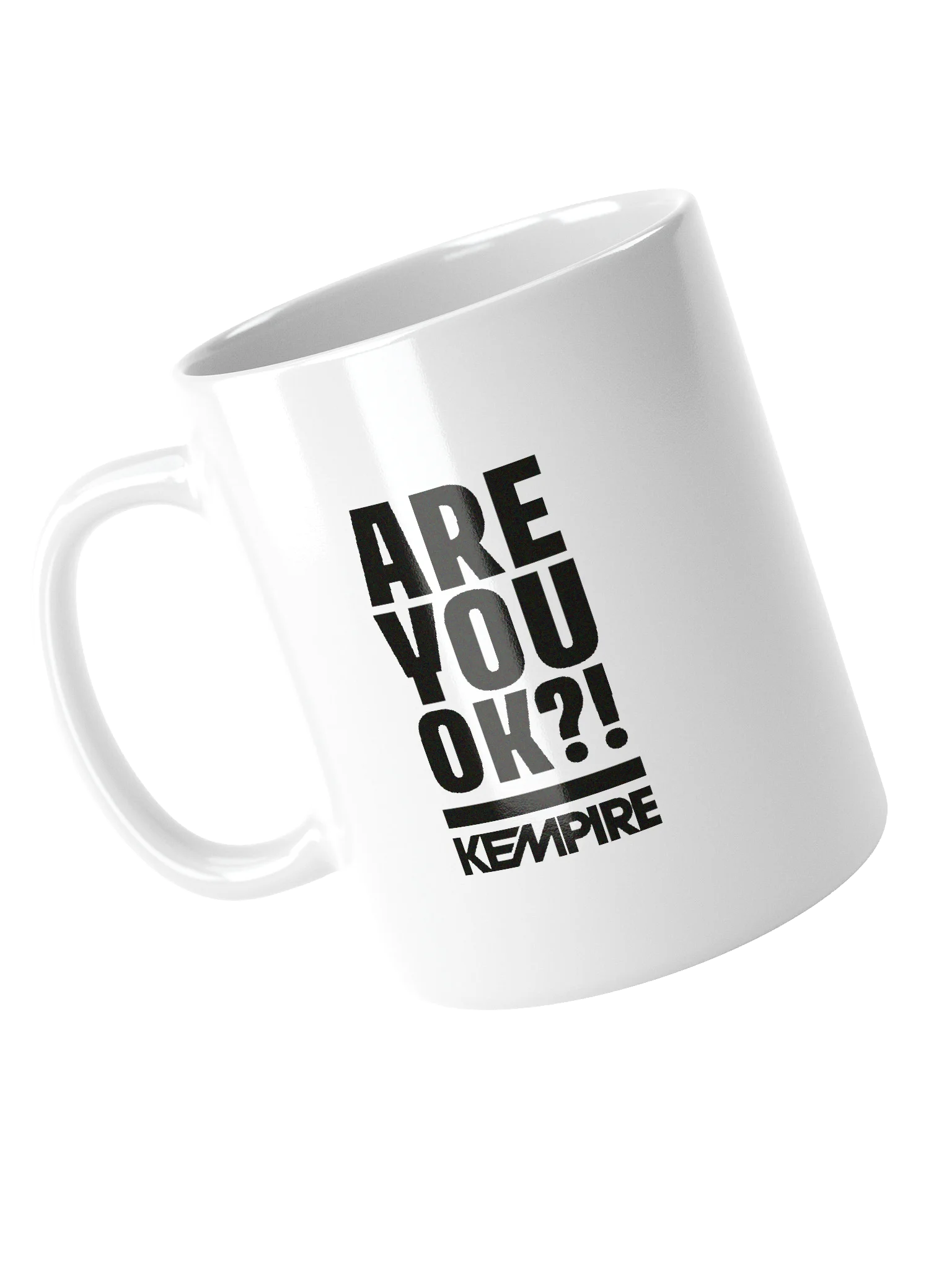 Are You Ok?! Glass Mug product image (7)
