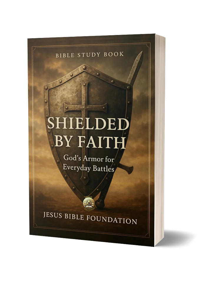Bible Study Book Shielded by Faith: God’s Armor for Everyday Battles product image (1)