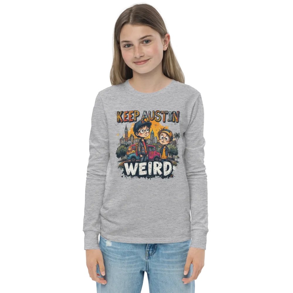 Austin Weird Youth Long Sleeve Tee product image (4)