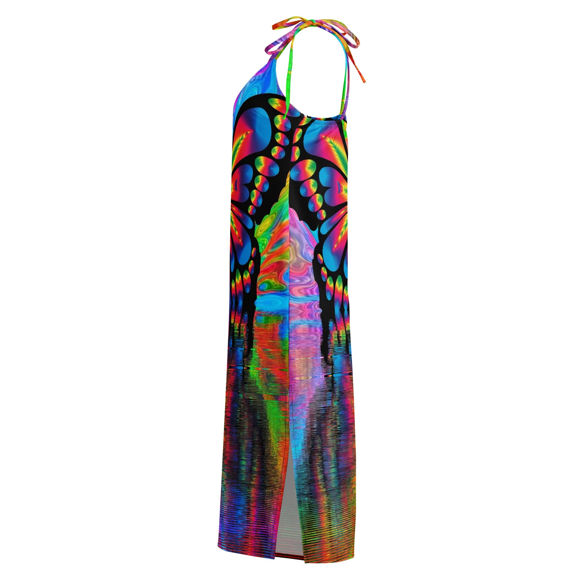 'Butterflies' Breezy Vibes Chiffon Slip Dress product image (4)