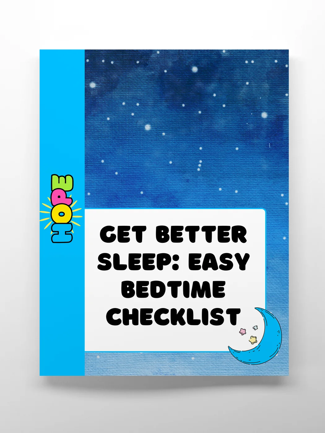 Get Better Sleep: Easy Bedtime Checklist product image (1)