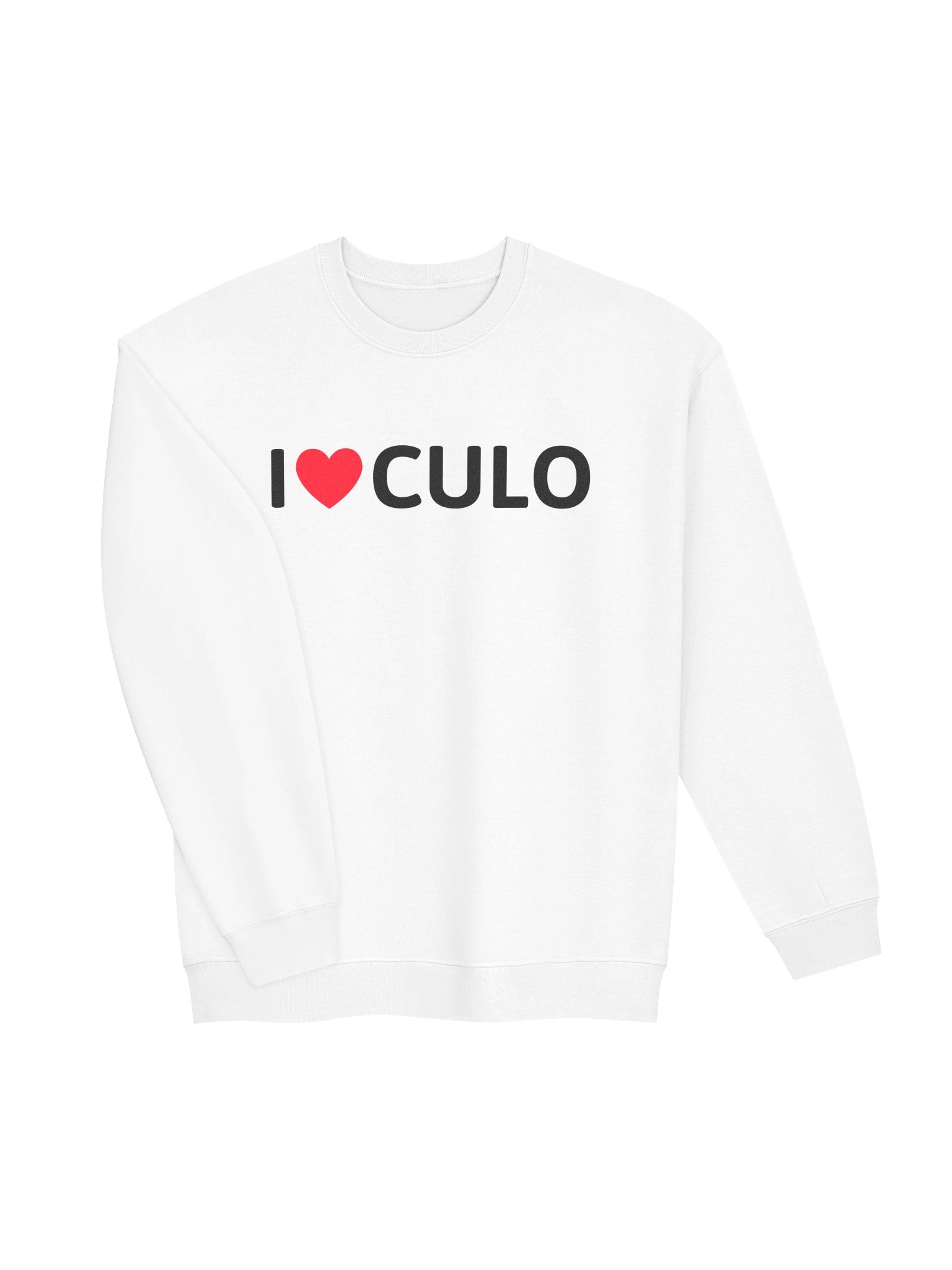 I ♥️ CULO crewneck white product image (3)
