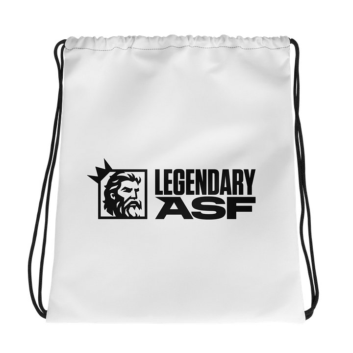 LAF Drawstring Bag (White) product image (1)