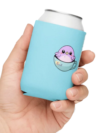 Swit Finch Logo | Coozie Can Cooler product image (1)