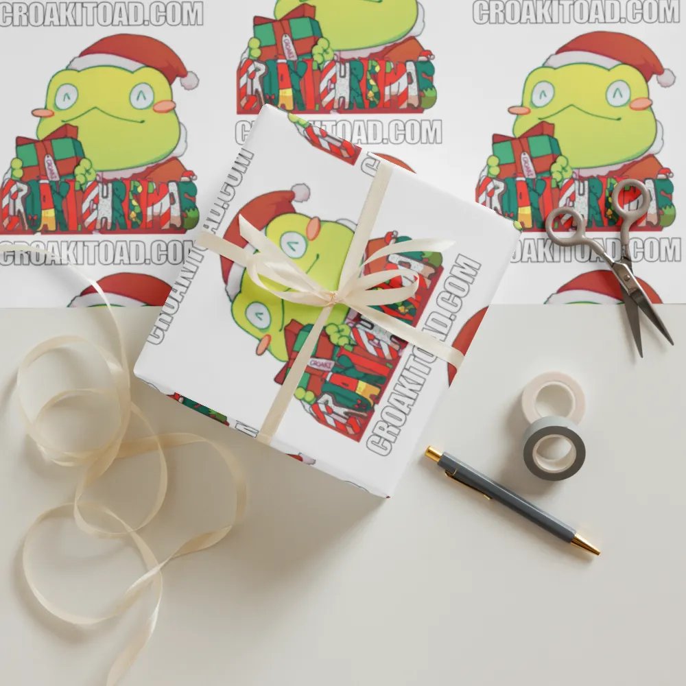 Croakitoad Wrapping Paper product image (12)