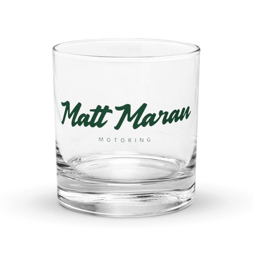 Matt Maran Motoring Lowball Glass product image (1)