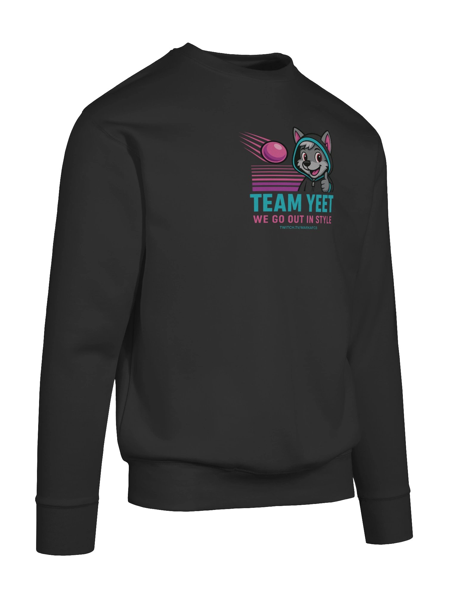 "TEAM YEET" SWEATSHIRT – Official Stream Mascot Edition product image (24)