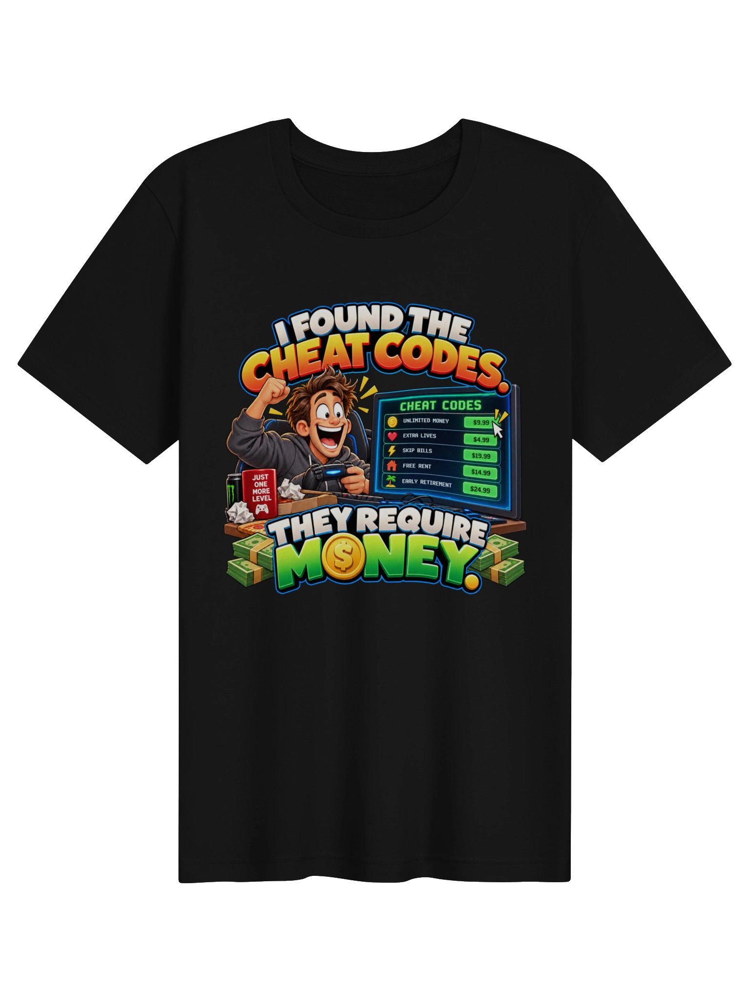 I FOUND THE CHEAT CODES. THEY REQUIRE MONEY. product image (2)