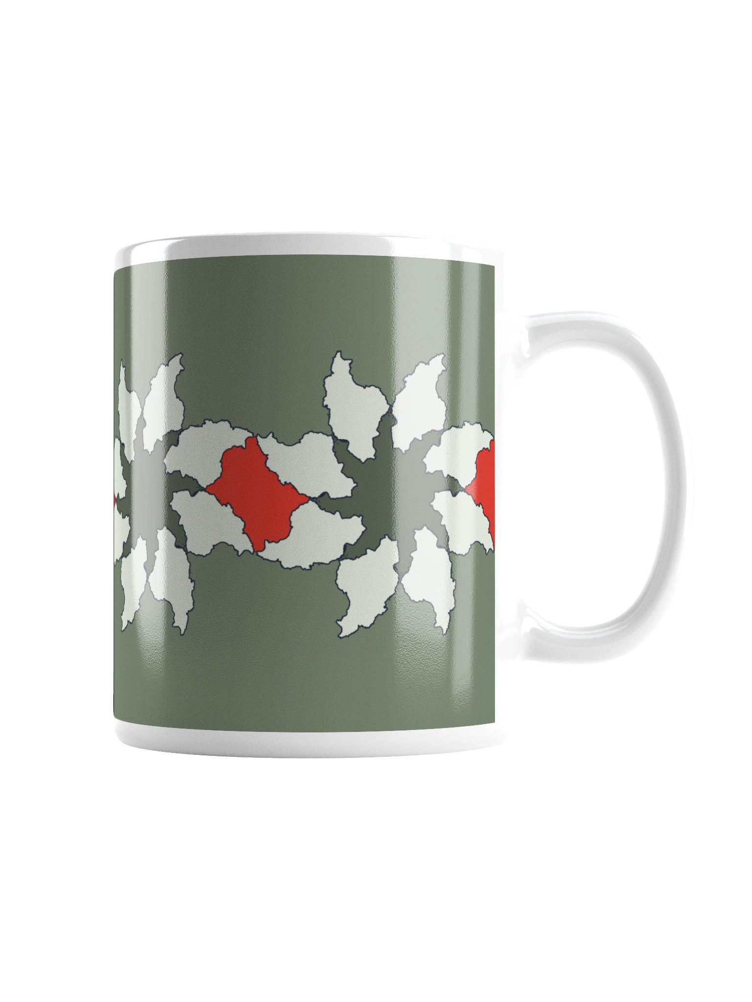 Where Iran Blooms Mug — Sage product image (3)