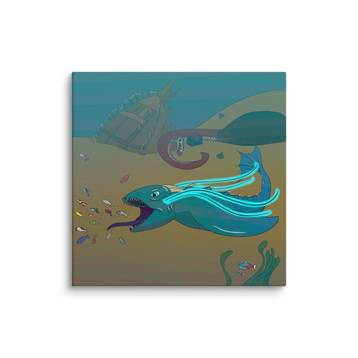 Water Leviathan Canvas product image (13)