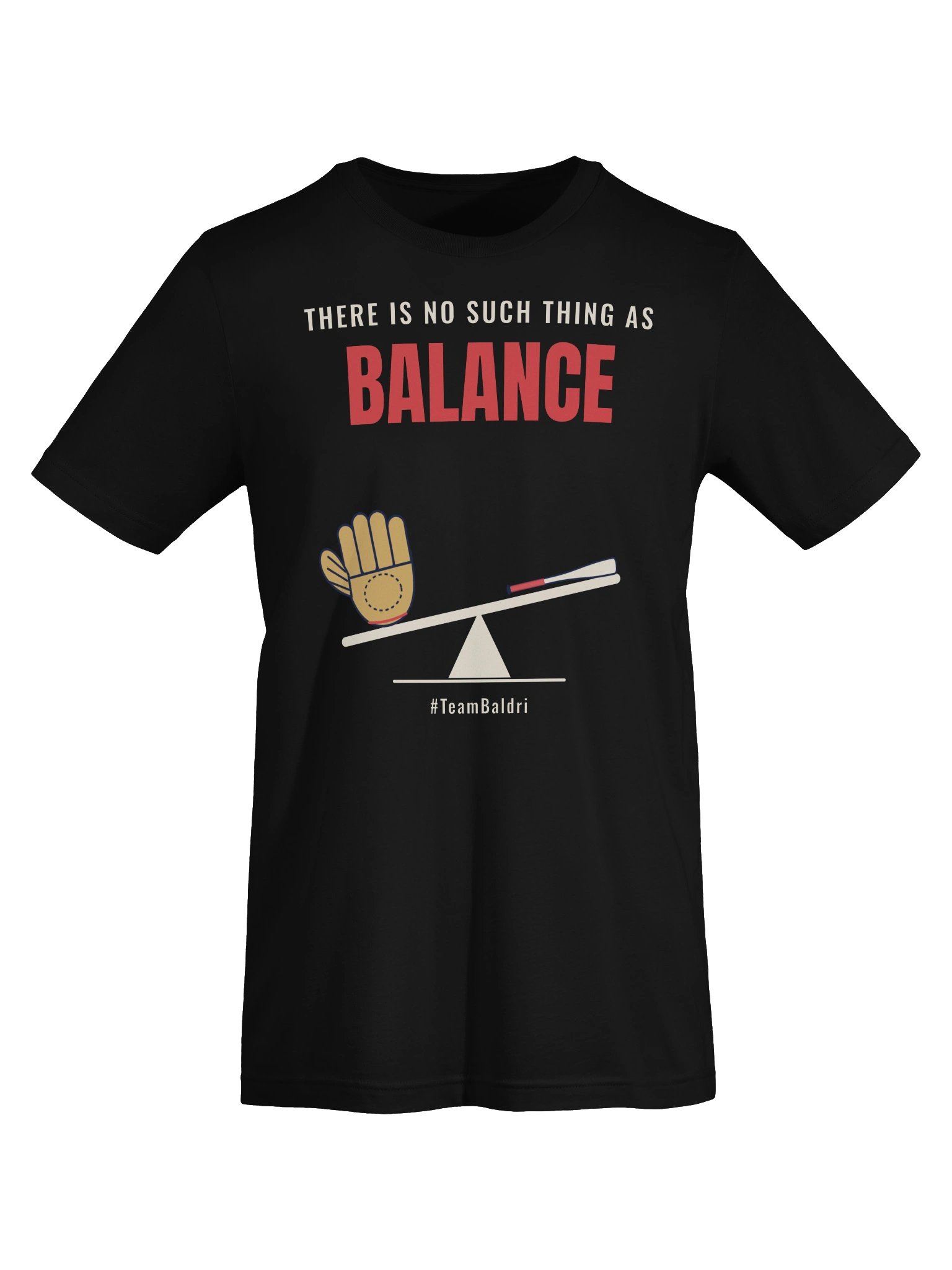 No Such Thing As Balance Tee - Black product image (5)