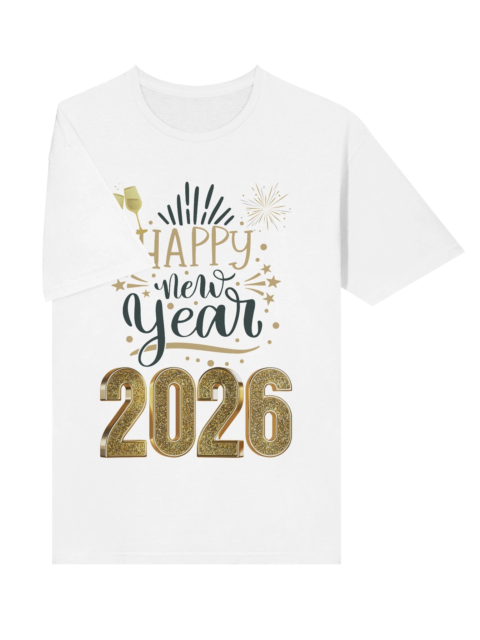 Glittery New Year Celebration T-Shirt product image (5)