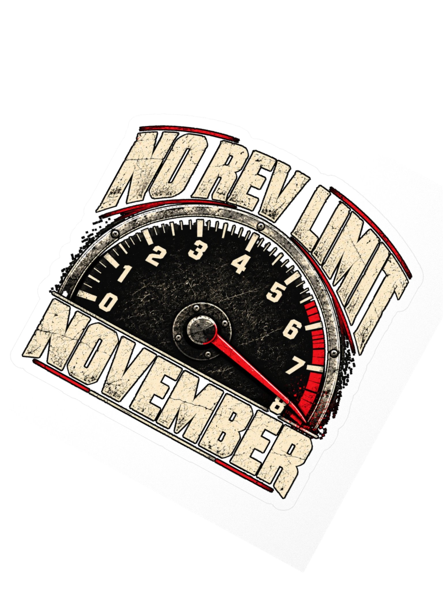 No Rev Limit November — Limited Edition Sticker product image (4)