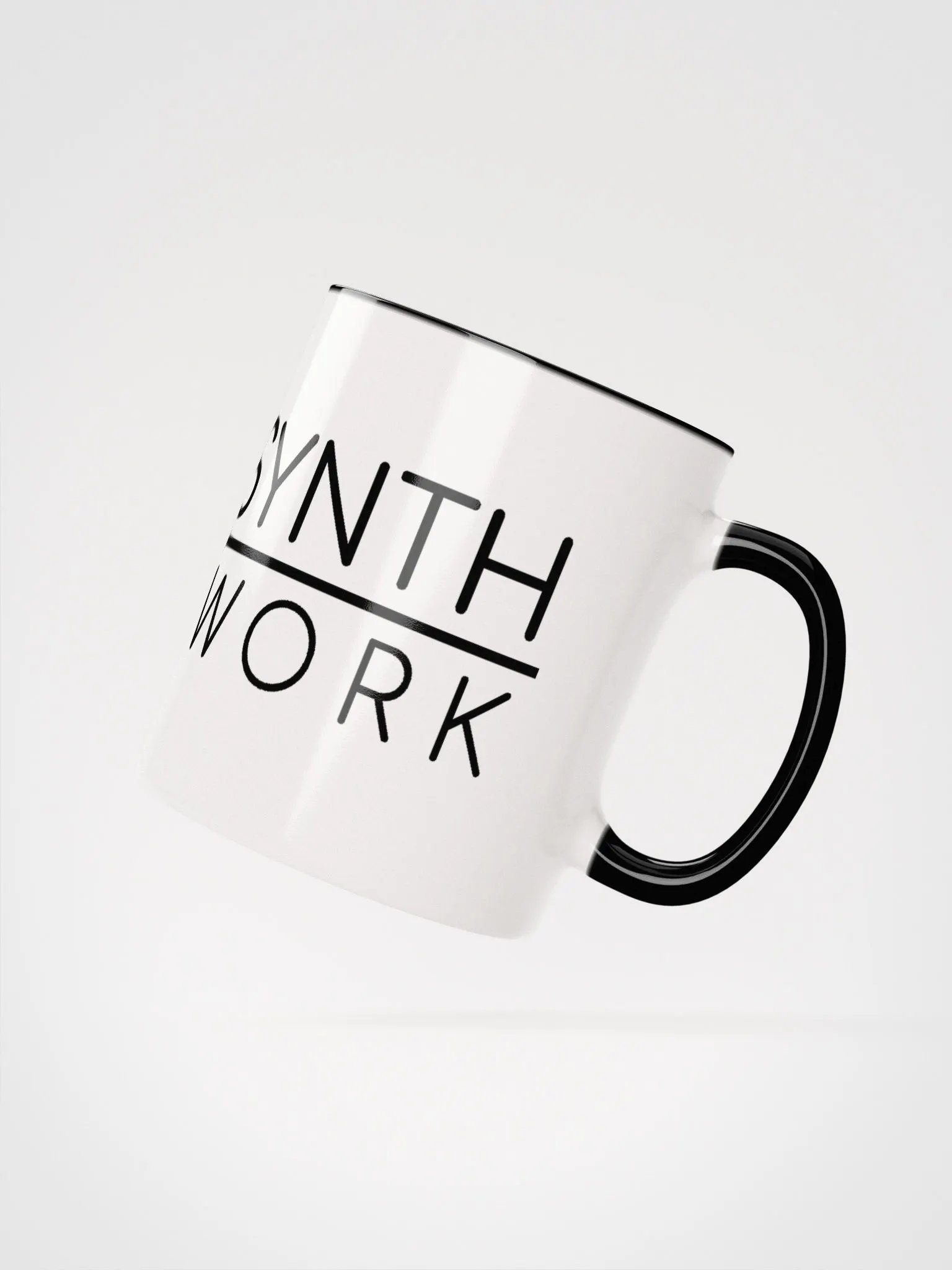 Two Tone Pro Synth Network Ceramic Mug product image (2)