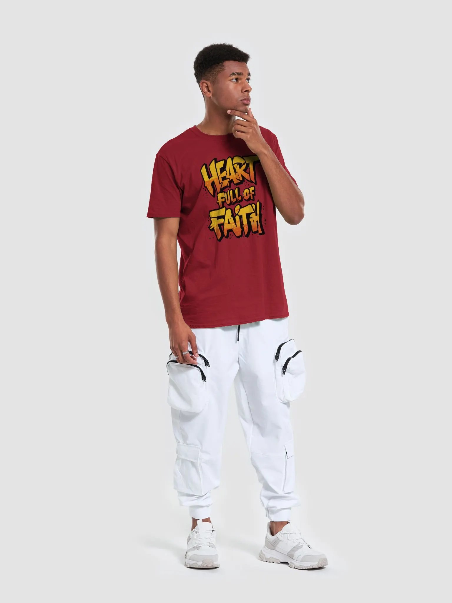 Heart Full of Faith Unisex T-Shirt product image (3)