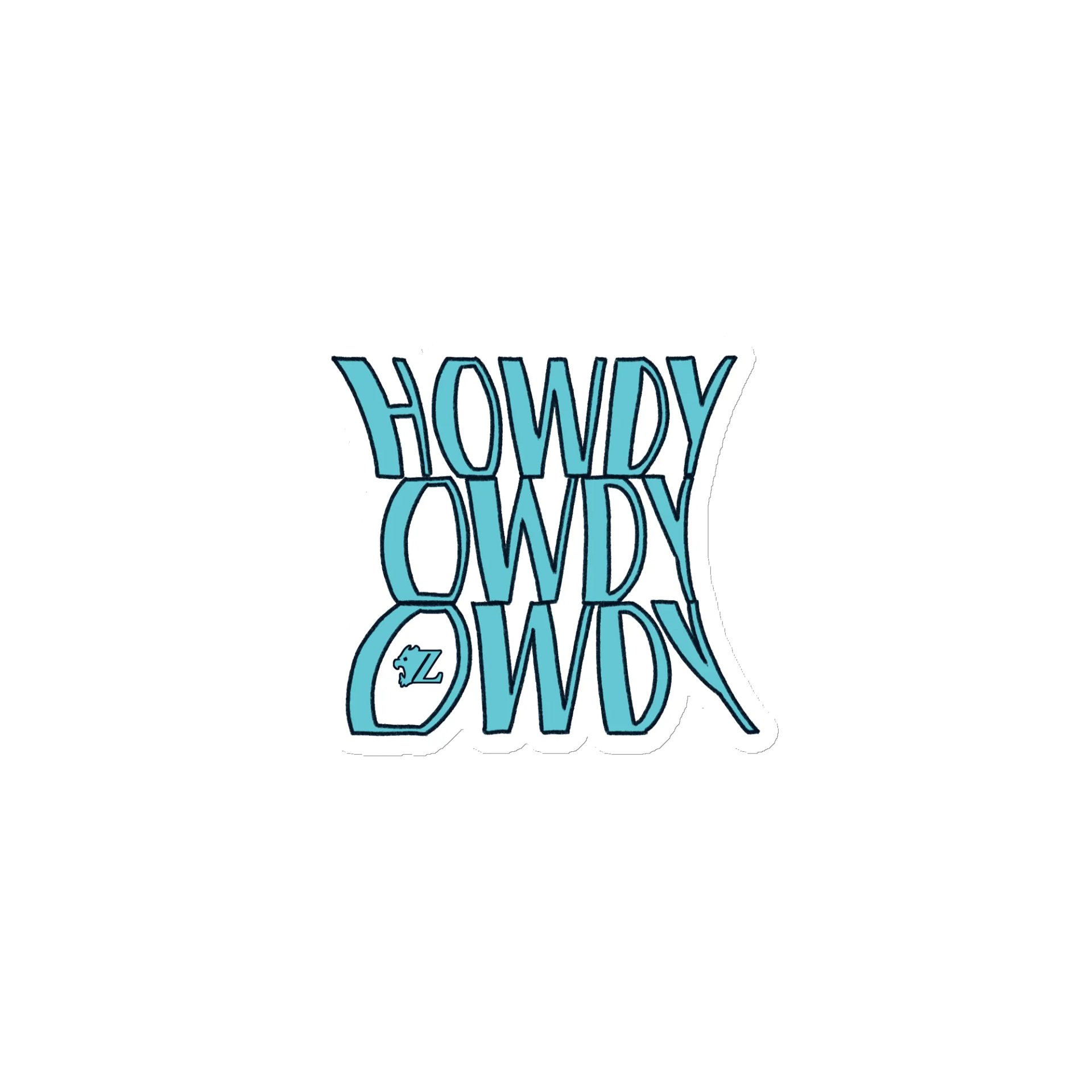 Howdy-Owdy-Owdy Magnet product image (1)