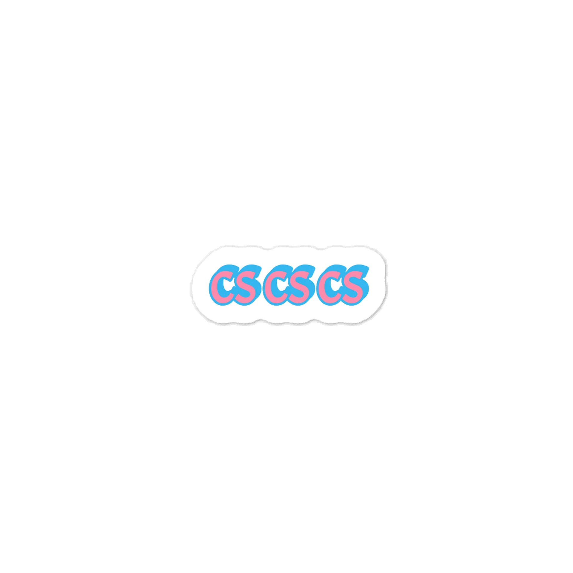 CS CS CS Sticker product image (1)