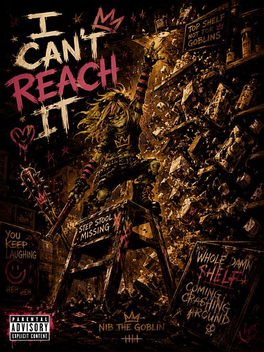 New goblin noise just hit the site.

“I Can’t Reach It” is up now as an exclusive digital download, which means it is NOT on ...