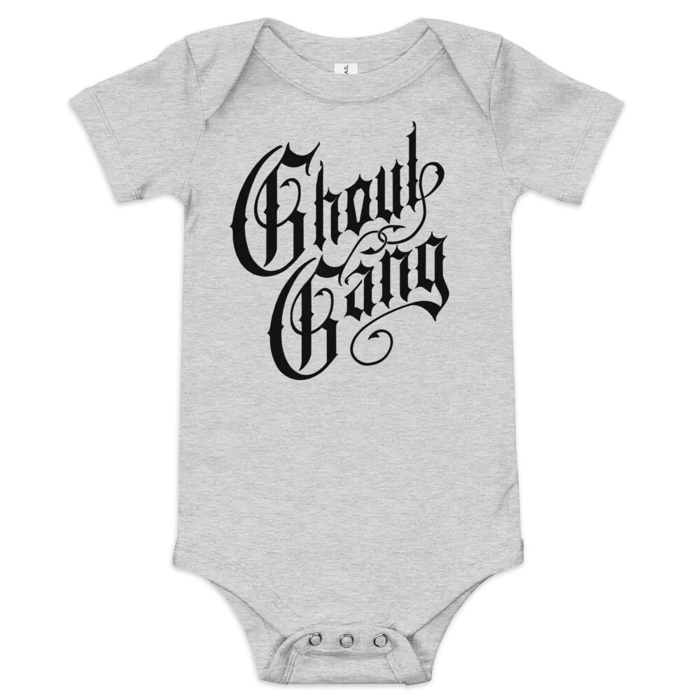 Ghoul Gang Onesie (black print) product image (1)