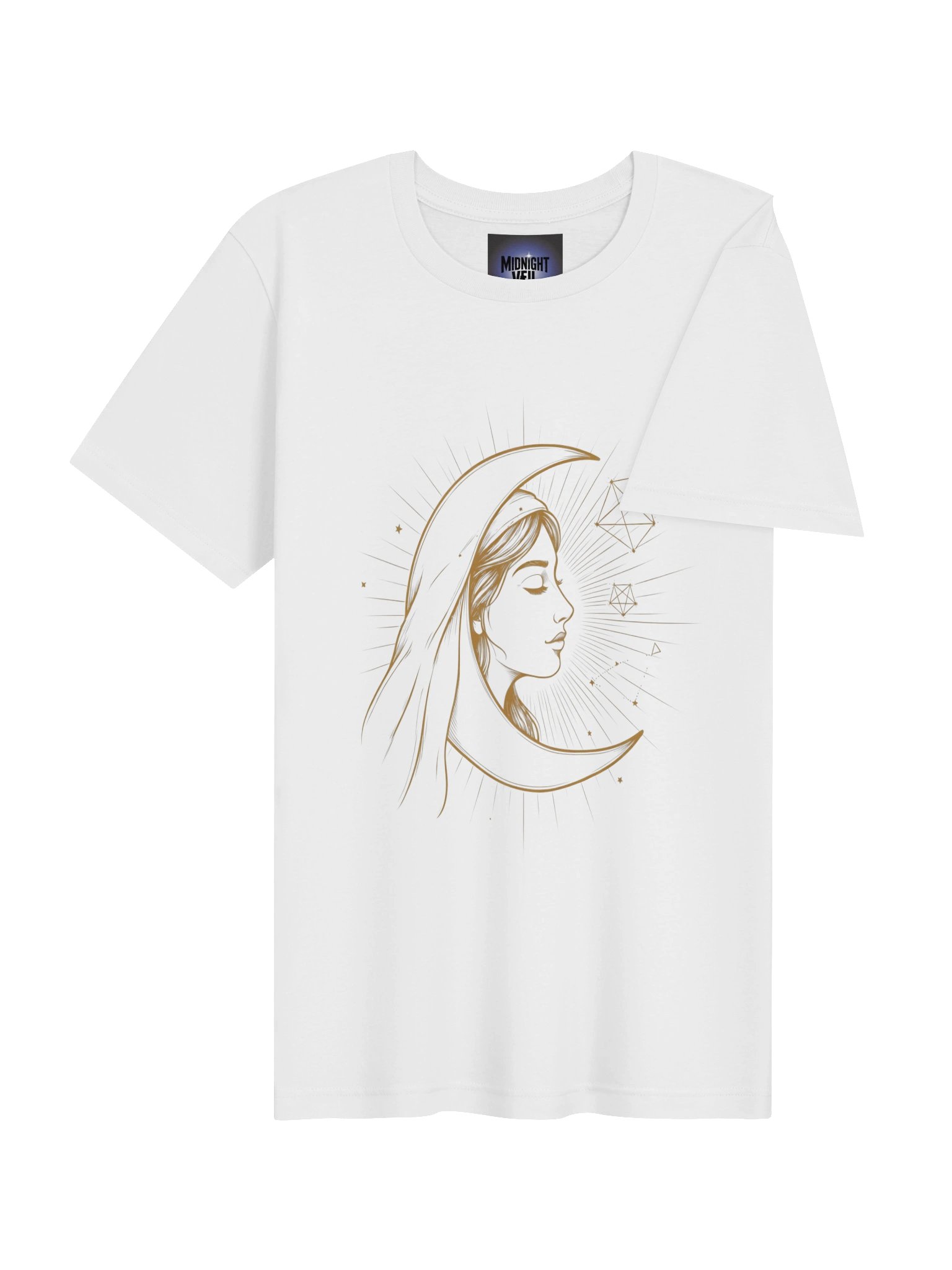 Veiled Crescent Muse Tee - Midnight Veil product image (4)
