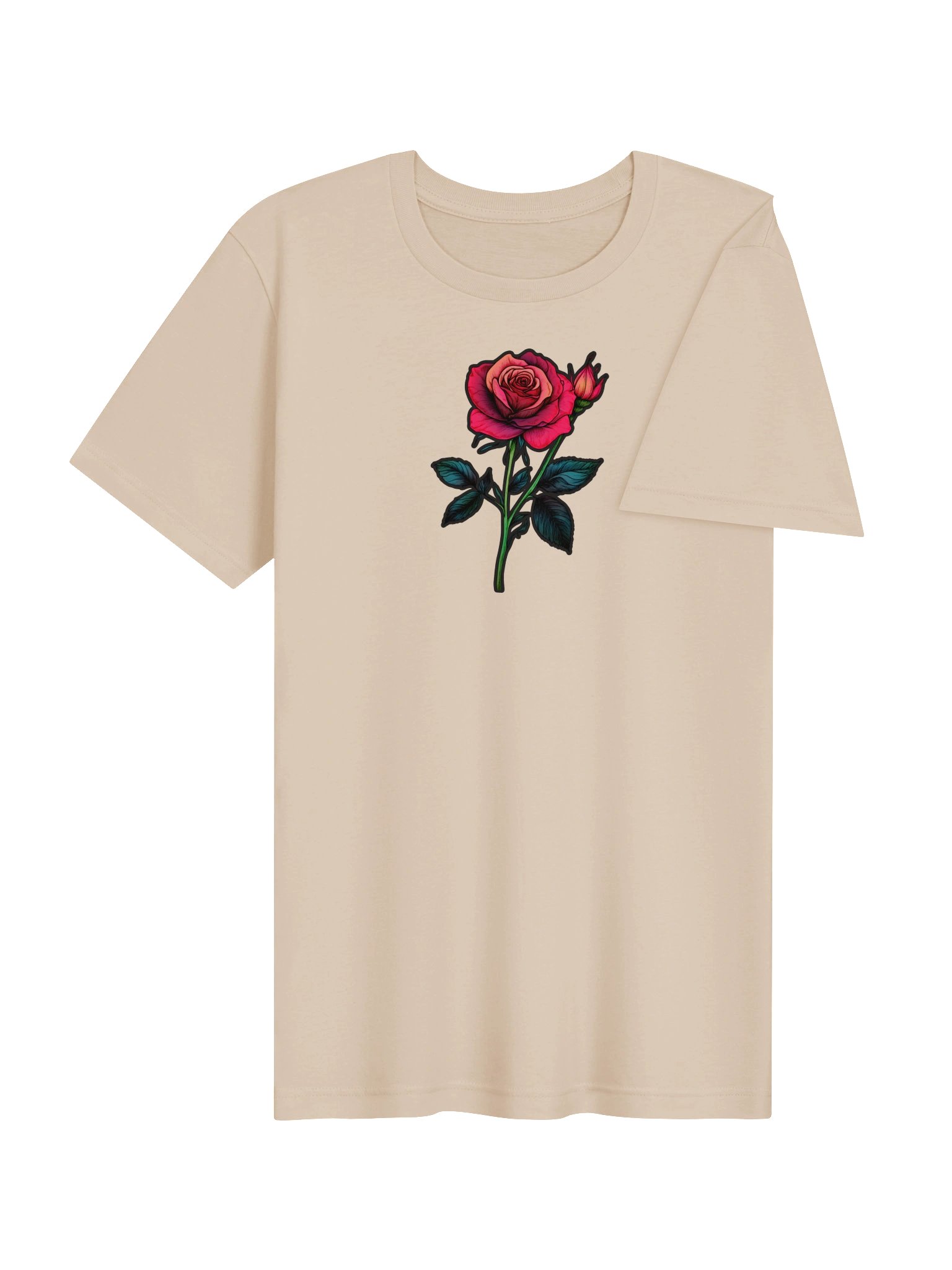 Slow Bloom — Rose Art Tee product image (130)
