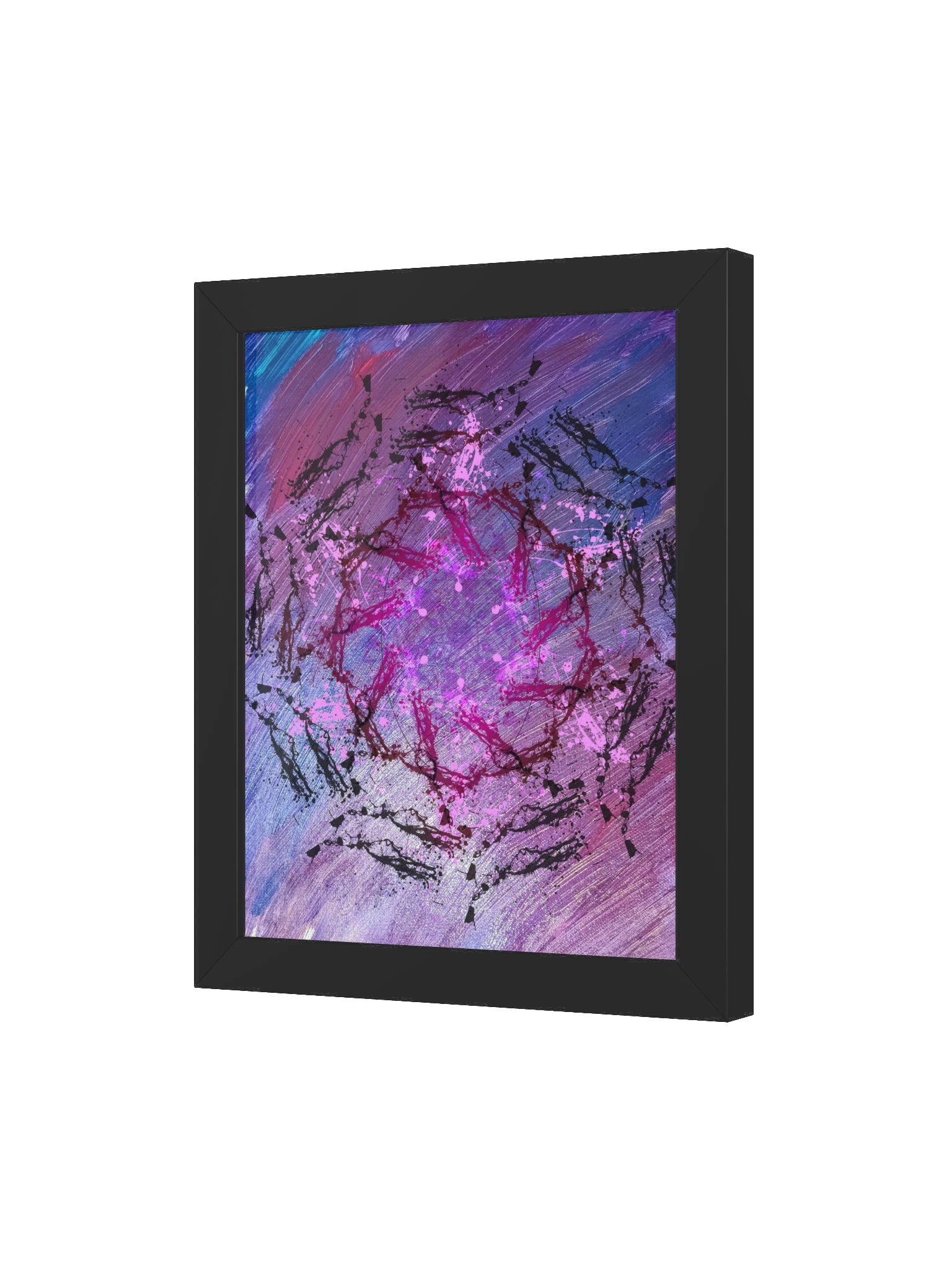 Violet Singularity Framed Poster product image (7)
