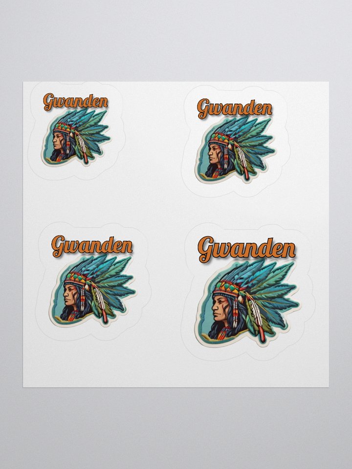 The " Gwanden " design Stickers product image (3)